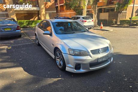 Silver 2011 Holden Commodore Sedan Sv6