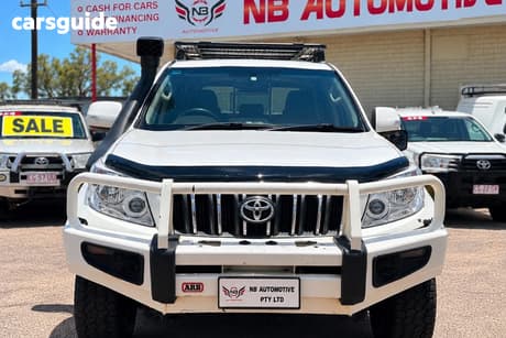 White 2010 Toyota Landcruiser Prado Wagon Gxl (4X4)