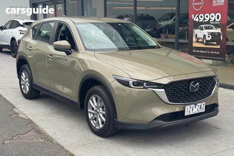 Beige 2024 Mazda CX-5 Wagon G20 Maxx (Fwd)