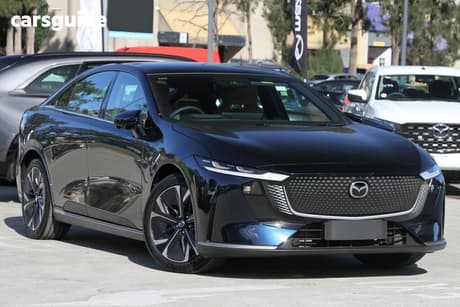 Blue 2026 Mazda 6E Sedan Atenza