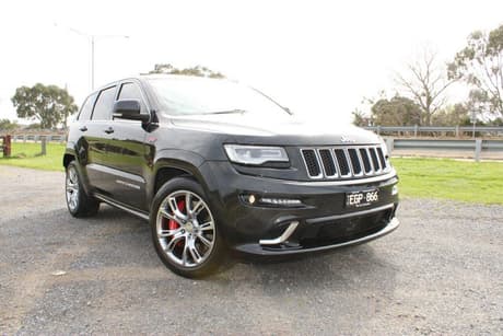 Black 2013 Jeep Grand Cherokee Wagon Srt 8 (4X4)