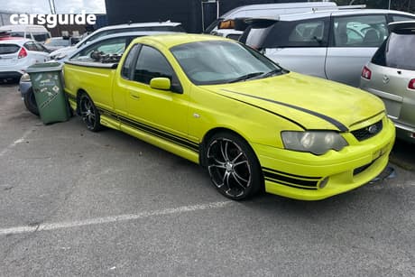 Green 2003 Ford Falcon Utility Xr6