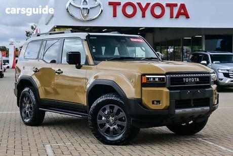 Beige 2025 Toyota Landcruiser Prado Wagon Altitude