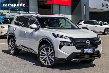 White 2025 Nissan X-Trail Wagon Ti-L (4Wd) E-Power (Hybrid)