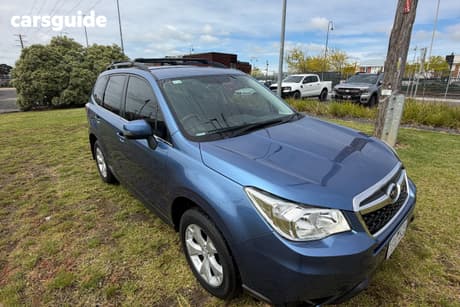 Blue 2015 Subaru Forester Wagon 2.5I-L