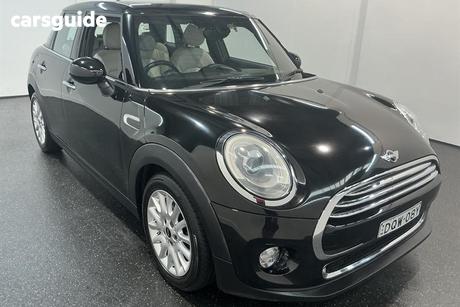 Black 2014 Mini Cooper Hatchback 5D Hatch