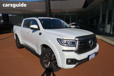 White 2025 GWM Cannon Dual Cab Utility Premium (4X4)