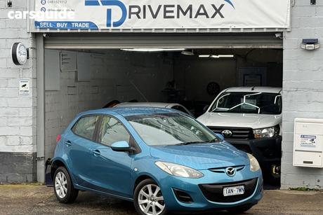 Blue 2013 Mazda 2 Hatchback Neo Sport