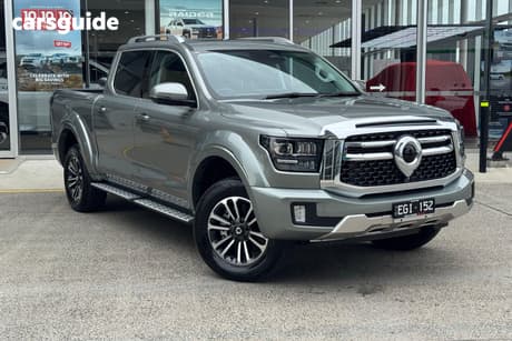 Grey 2026 GWM Cannon Dual Cab Utility Premium (4X4)