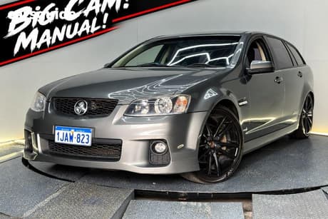 Grey 2011 Holden Commodore Sportswagon Ss