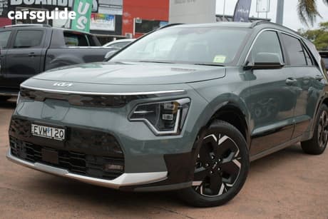 Green 2022 Kia Niro Wagon Ev Gt-Line Black C Pillar