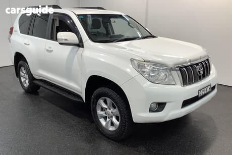 White 2012 Toyota Landcruiser Prado Wagon Gxl (4X4)