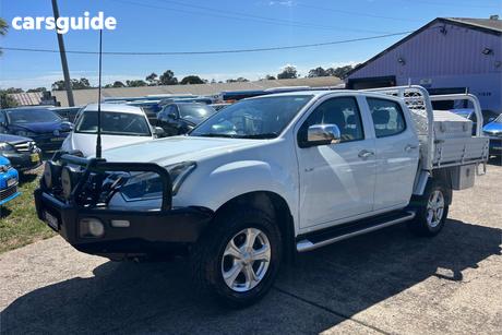 White 2018 Isuzu D-MAX Crew Cab Utility Ls-U Hi-Ride (4X2)