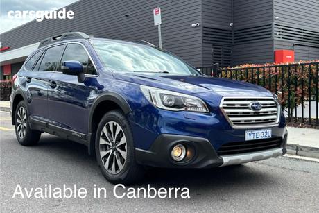 Blue 2017 Subaru Outback Wagon 2.5I Premium