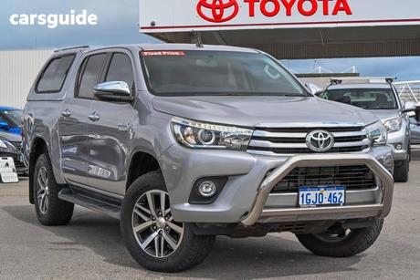 Silver 2017 Toyota Hilux Dual Cab Utility Sr5 (4X4)