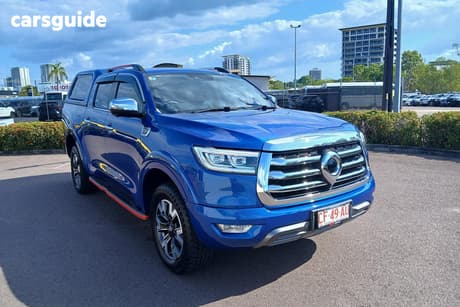 Blue 2023 GWM UTE Dual Cab Utility Cannon-X (4X4)