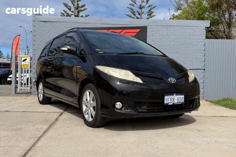 Black 2010 Toyota Tarago Wagon Glx V6