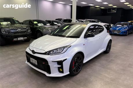 White 2024 Toyota GR Yaris Hatchback Rallye