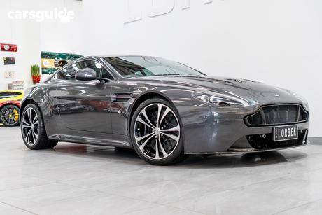 Silver 2016 Aston Martin V12 Coupe Vantage S