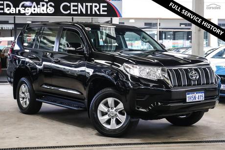 Black 2022 Toyota Landcruiser Prado Wagon Gx