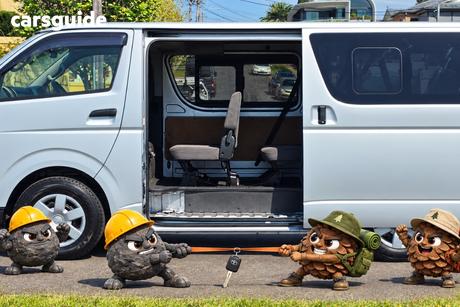 Silver 2018 Toyota HiAce Van Dx