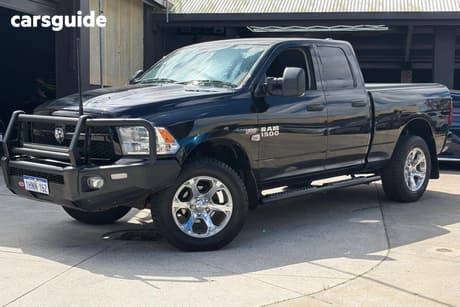 Black 2022 RAM 1500 Crew Cab Utility Warlock Ii Rambox
