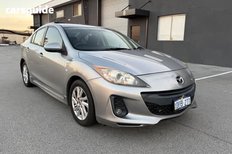 Silver 2012 Mazda 3 Sedan Diesel