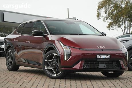 Red 2025 Kia Ev4 Sedan Gt-Line Fwd Lr