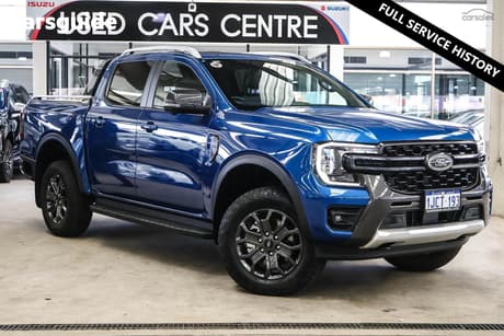 Blue 2025 Ford Ranger Double Cab Pick Up Wildtrak 2.0 (4X4)