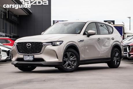 Beige 2025 Mazda CX-60 Wagon D50E Pure Hybrid