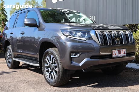 Grey 2022 Toyota Landcruiser Prado Wagon Vx