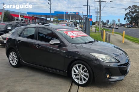 Grey 2012 Mazda 3 Hatchback Sp25