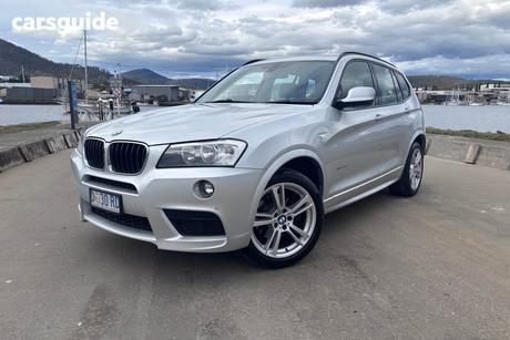 Silver 2014 BMW X3 Wagon Xdrive 20D