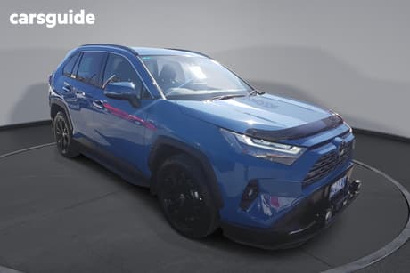 Blue 2025 Toyota RAV4 SUV
