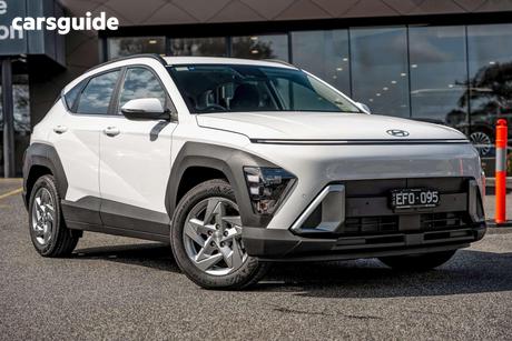 White 2026 Hyundai Kona Wagon