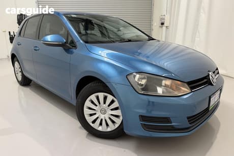 Blue 2015 Volkswagen Golf Hatchback 90 Tsi Comfortline