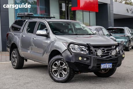 Silver 2018 Mazda BT-50 Dual Cab Utility Gt (4X4)