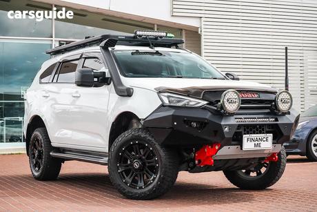 White 2022 Isuzu MU-X Wagon Ls-U (4X4)