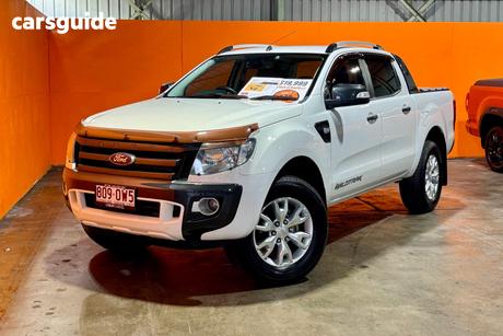 White 2014 Ford Ranger Crew Cab Utility Wildtrak 3.2 (4X4)