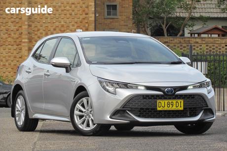 Silver 2023 Toyota Corolla Hatchback Ascent Sport Hybrid