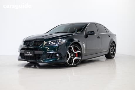 Green 2014 HSV Clubsport Sedan R8 GEN F