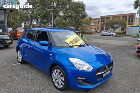 Blue 2021 Suzuki Swift Hatchback Gl Navi Plus