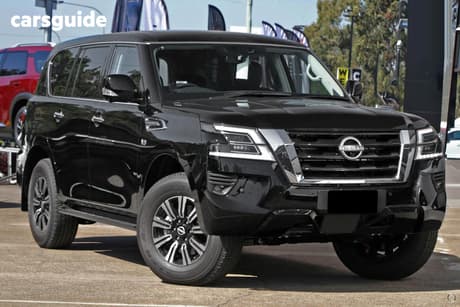 Black 2026 Nissan Patrol Wagon Ti (4X4)