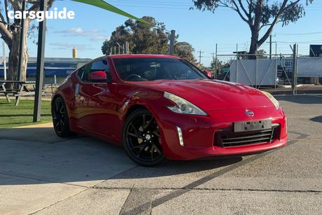 Red 2015 Nissan 370Z Coupe