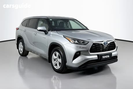 Silver 2023 Toyota Kluger Wagon Gx Hybrid Awd