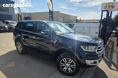 Blue 2020 Ford Everest Wagon Trend (4Wd 7 Seat)