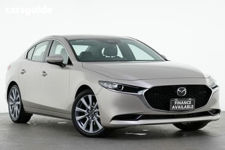 Gold 2024 Mazda 3 Sedan G20 Touring