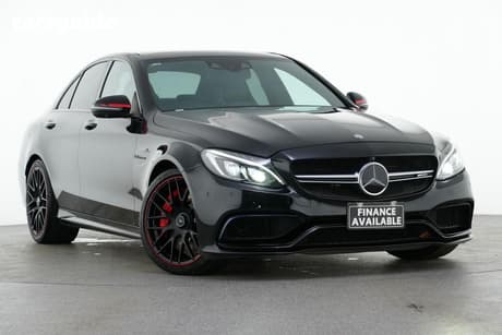 Black 2015 Mercedes-Benz C63 Sedan S Edition 1