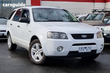 White 2008 Ford Territory Wagon Tx (4X4)