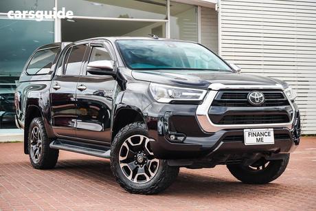 Black 2021 Toyota Hilux Double Cab Pick Up Sr5 (4X4)